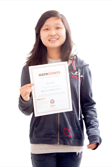 2011 Mathcounts Chapter Competition Winner: Diana Ge
