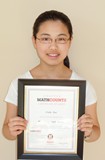 2011 Mathcounts Chapter Competition Winner: Cathy Sun