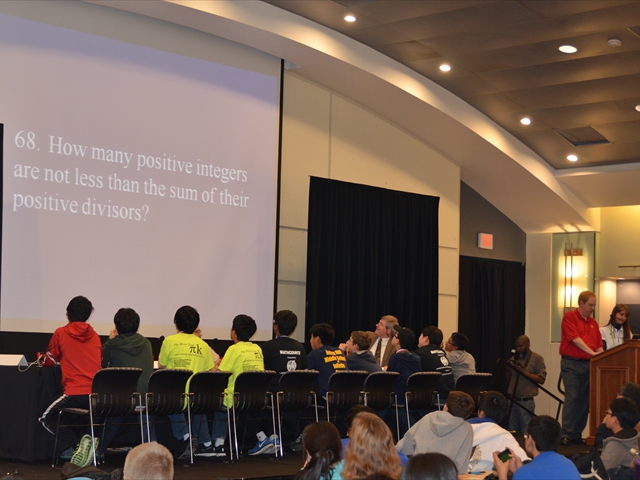 2014 Mathcounts Top 10 Winners Countdown Round (8 Students from Alltop School)