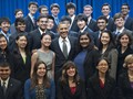 Intel Science Competition Finalist With President Obama 2012