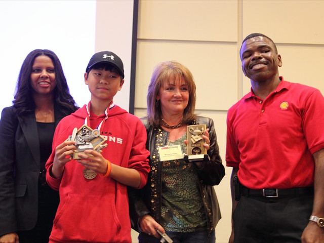 2011 State Mathcounts National Finalist: Derek Tang (2nd Left)