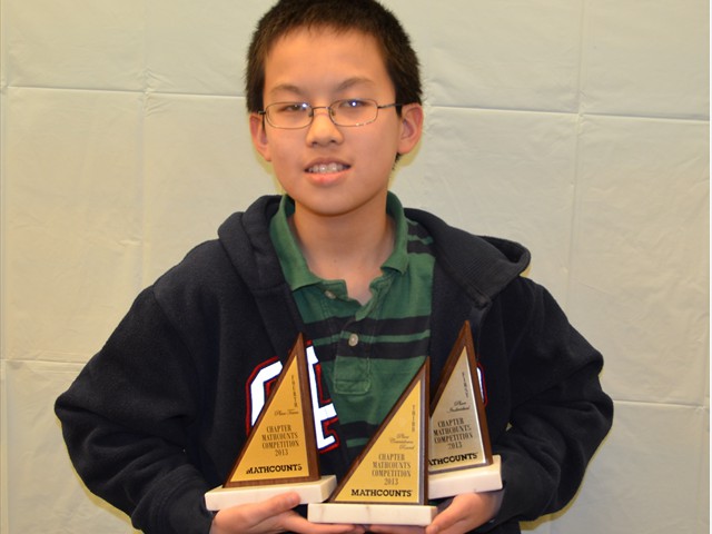 AMC 10 Distinguished Honor Roll 5th Place Winner: Daniel Chu (Grade 7)