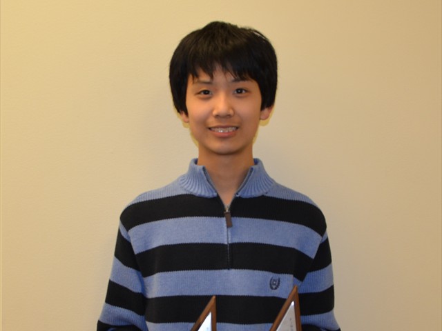 George Hu (Capital Chapter 3rd Place)